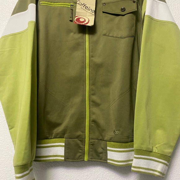 Caffeine 90s Full Zip Vintage Jacket Sz 2X - Picture 5 of 12